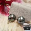 TR 6 A beautiful multicoloured  Tahitian pearl ring
